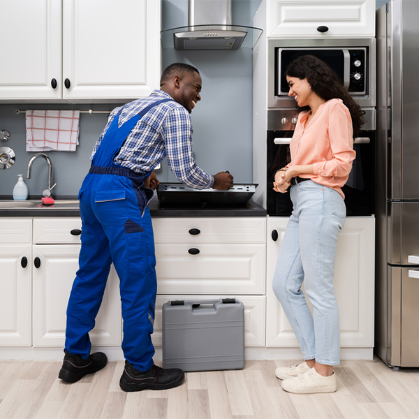 how long does it typically take to complete cooktop repair services in Daingerfield